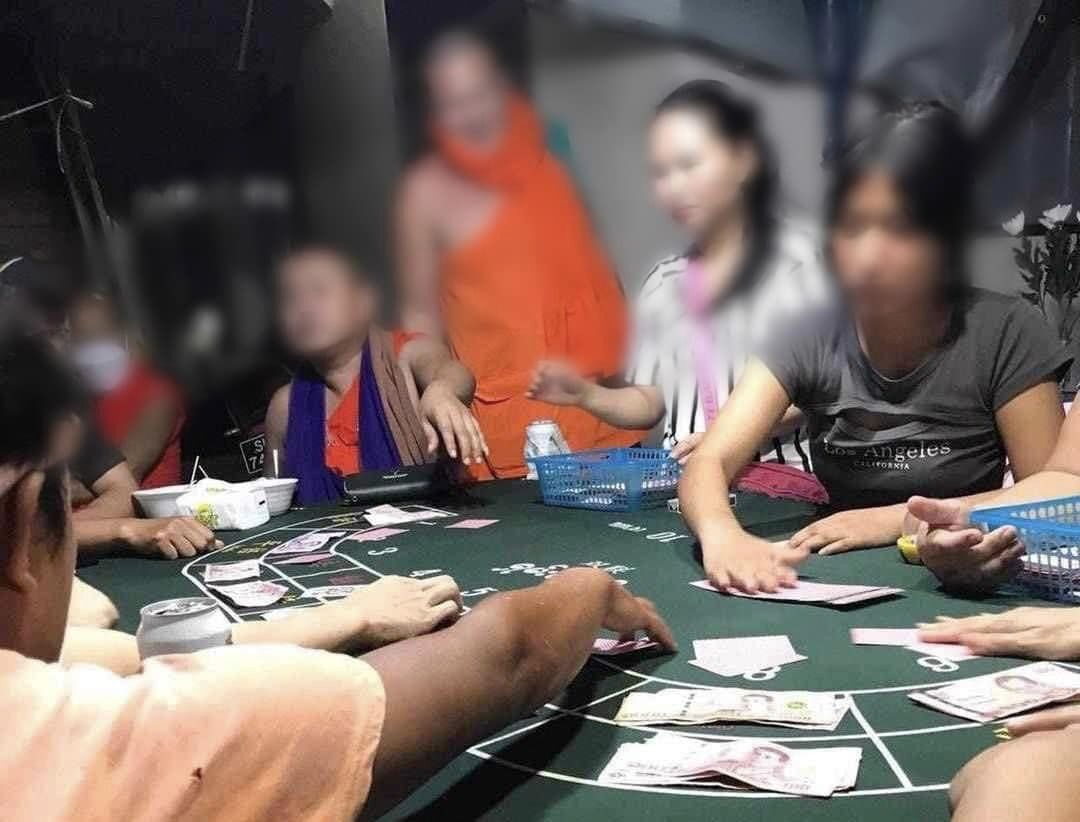 泰国僧侣赌博，清莱府佛教办公室：涉事僧侣已除名！