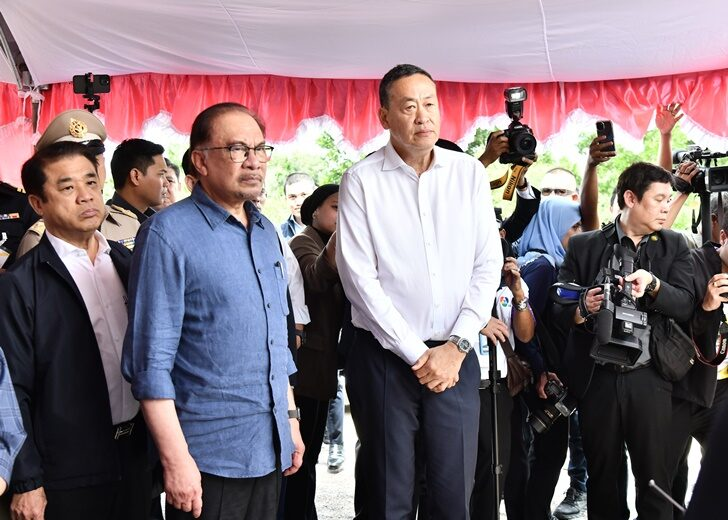 马来西亚总理访问泰国，双方就边境贸易合作展开会谈