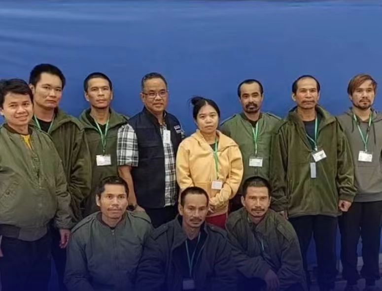 10名首批被扣押泰国劳工获哈马斯释放