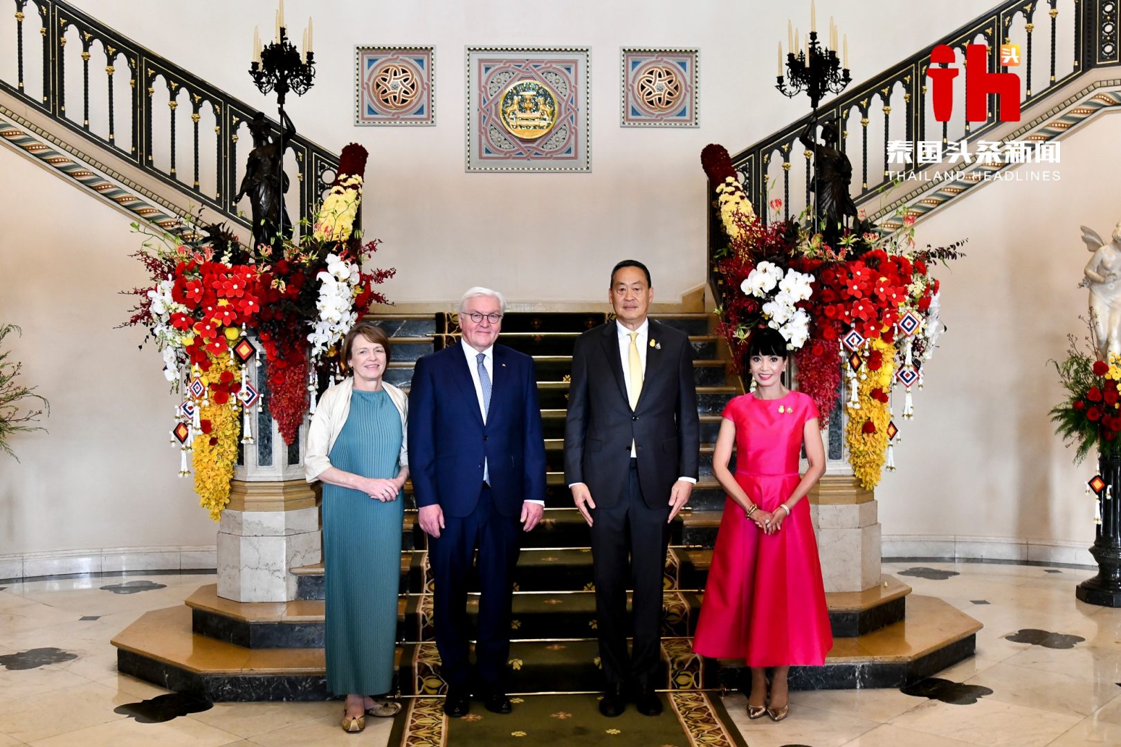 首次访泰！泰国总理接见德国总统
