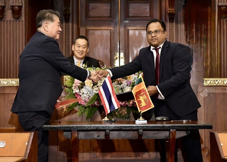 泰国与斯里兰卡签署自由贸易协定