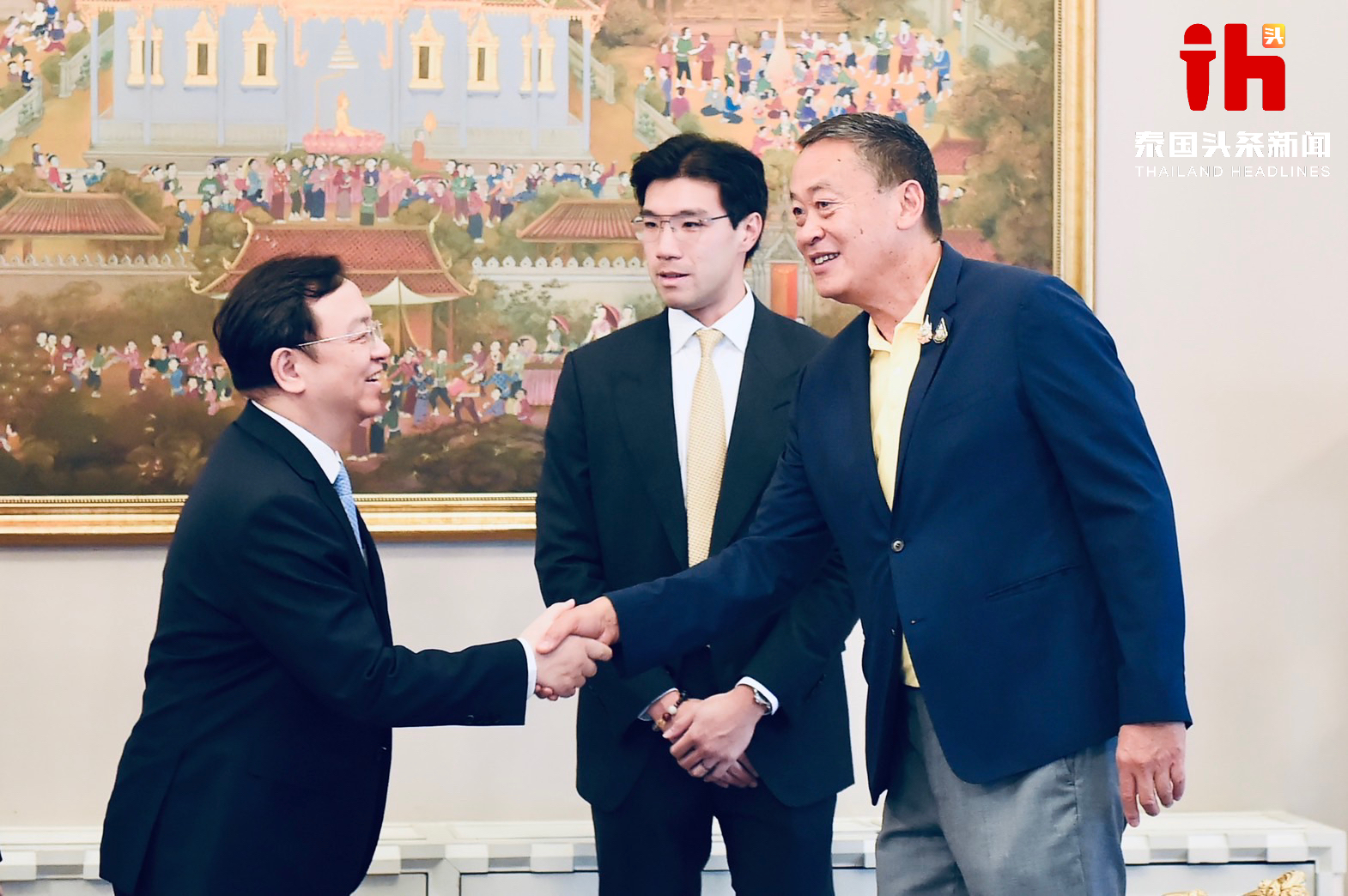 泰国总理赛塔会见比亚迪董事长王传福